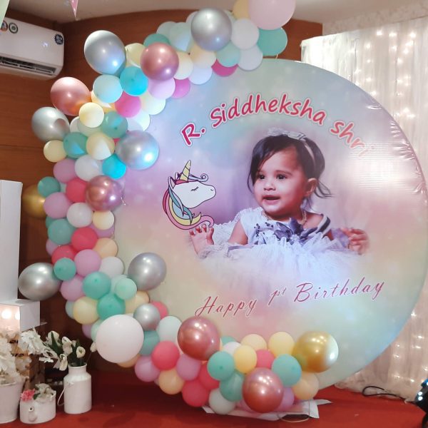terrace birthday party decoration birthday party decoration by creative event organizers the best birthday event planner in chennai