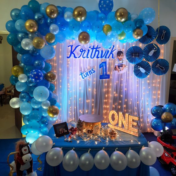 indoor house birthday decorations birthday party decoration by creative event organizers the best birthday event planner in chennai